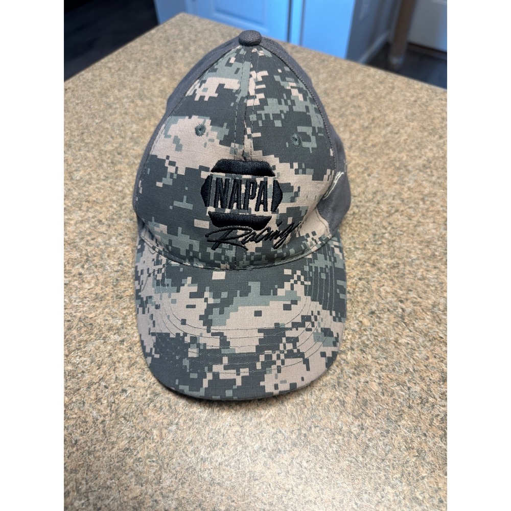 NAPA Racing Intrepid Fallen Heroes Fund Camo Hat Chase Elliott 9 Ron Capps Cap
